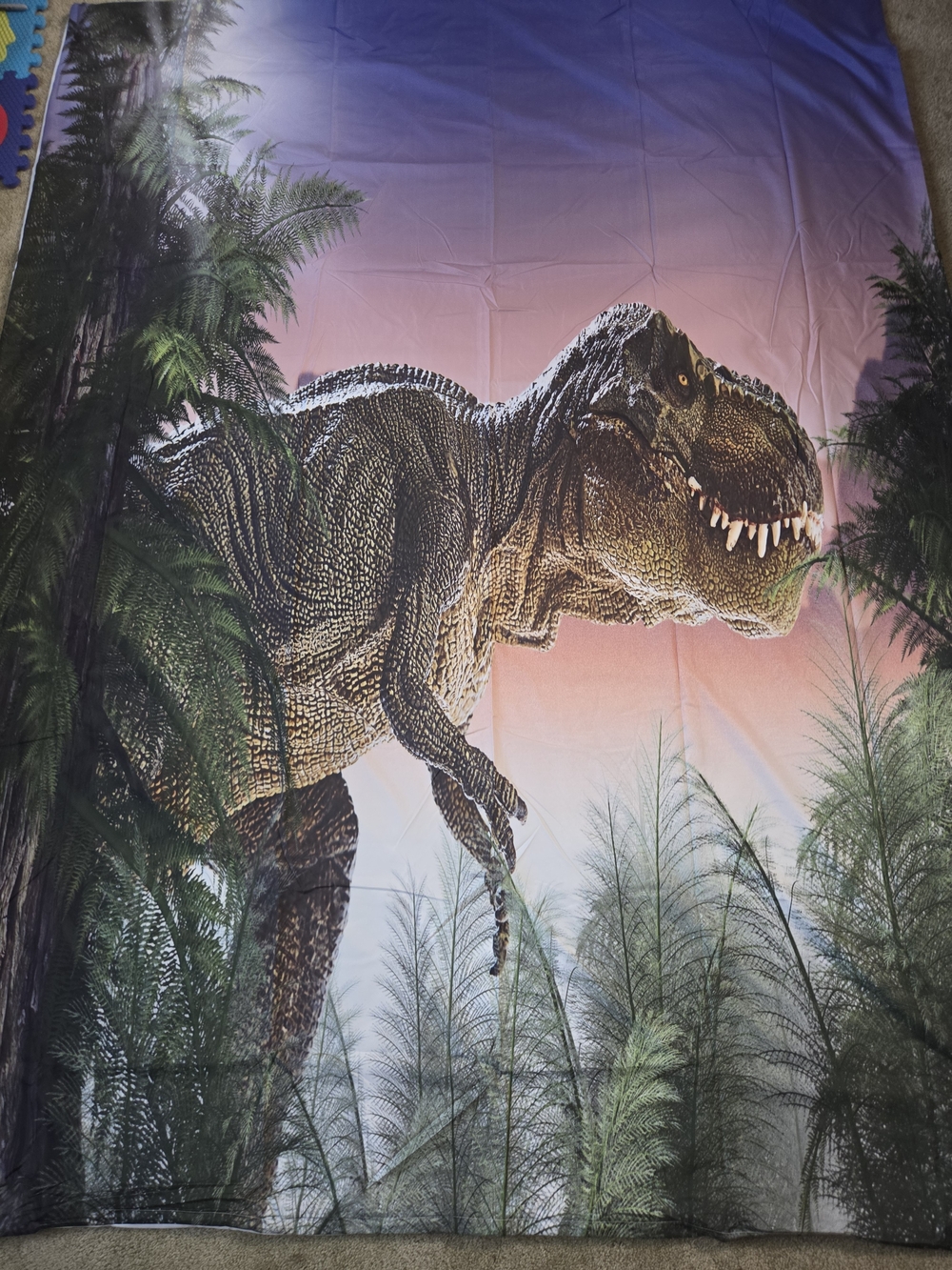 Twin Size Tyrannosaurus Rex Duvet Cover
